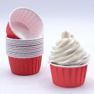 Formas de Cupcake Vermelhas
