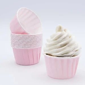Formas de Cupcake Rosa Claro