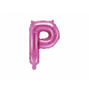Balão Foil 14″ Letra P Rosa