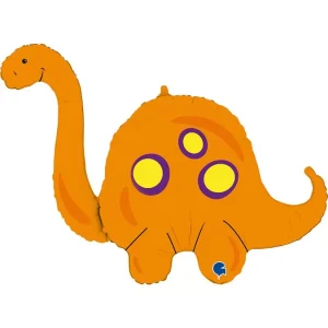 Balão Foil 44″/112cm Dinossauro Brontosaurus