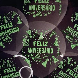 Balão Feliz Aniversário – Luminoso no escuro