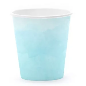 Copos Azul Turquesa 180ml 6un