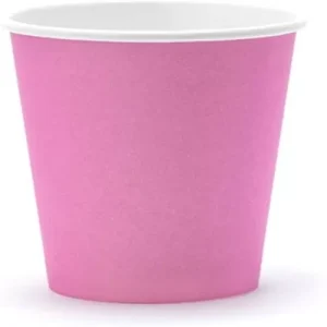 Copos Rosa 6 Unidades