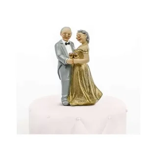 Topo de Bolo Bodas de Ouro