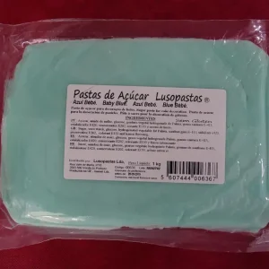 Pasta de Açúcar Azul Bebé 1Kg