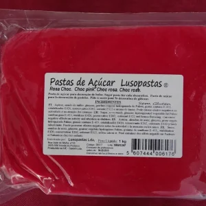 Pasta de Açúcar Rosa Choque 250gr