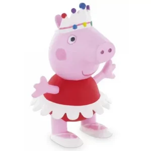 Topo de Bolo Porquinha Peppa Bailarina