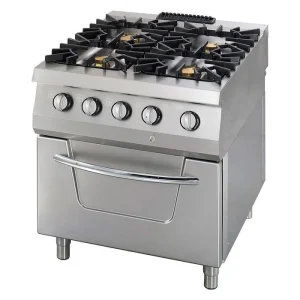 Premium Fogão – 4 Queimadores – Unidade Dupla – 90 cm de Profundidade – Gás
