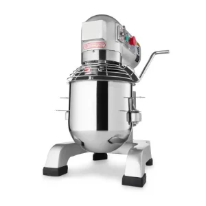 Batedeira Planetária – 10 l – Até 5 kg de Massa – 3 Velocidades