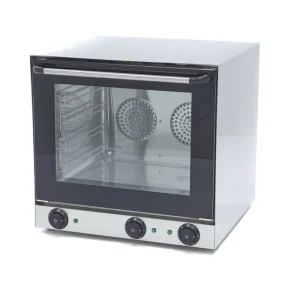 Forno de Convecção – Grelha – Adapta-se 4 Tabuleiros – Temporizador Incorporado – Até 300°C