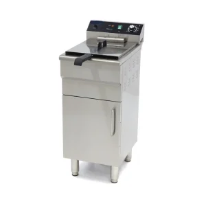 Fritadeira elétrica 1 x 16L com torneira e armário