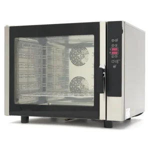 Forno Combinador – Adapta-se 6 Tabuleiros (GN 1/1 / 60 x 40 cm) – Ecrã Digital – 400V
