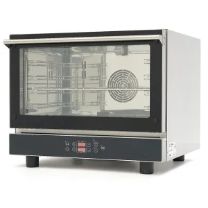 Forno Combinador – Adapta-se 4 Tabuleiros (GN 1/1 / 60 x 40 cm) – Ecrã Digital – 400V