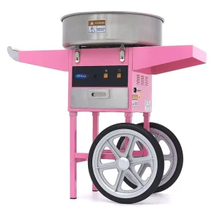 Máquina de Algodão Doce – Ø 52cm – Rosa – com Candyarrinho