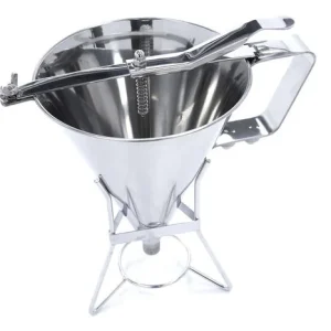 Dispensador de Massa – 1,6 l – Aço Inoxidável – Incl. Botão de Dosagem