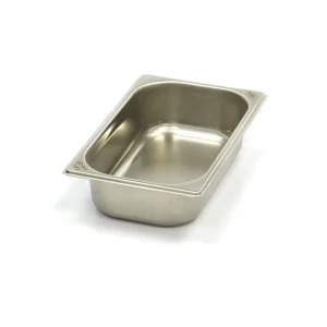 Recipiente Gastronorm – GN 1/4 – 6,5 cm de Profundidade – Aço Inoxidável