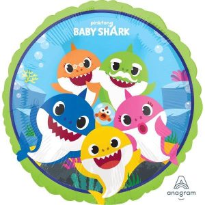 Balão Foil Baby Shark 45 cm