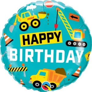 Balão Happy Birthday Construção