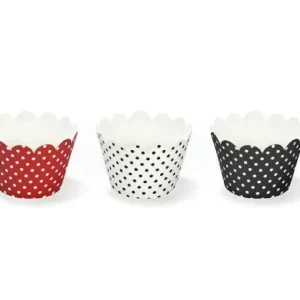 Saiote Forma Cupcake Bolinhas
