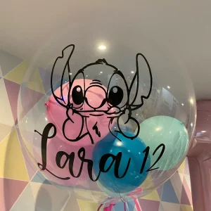 Balão Bubble Personalizada Stitch