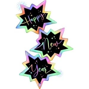 Balão Triplo Opal Happy New Year