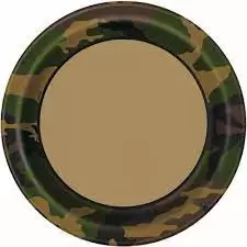 Pratos Camuflado Militar
